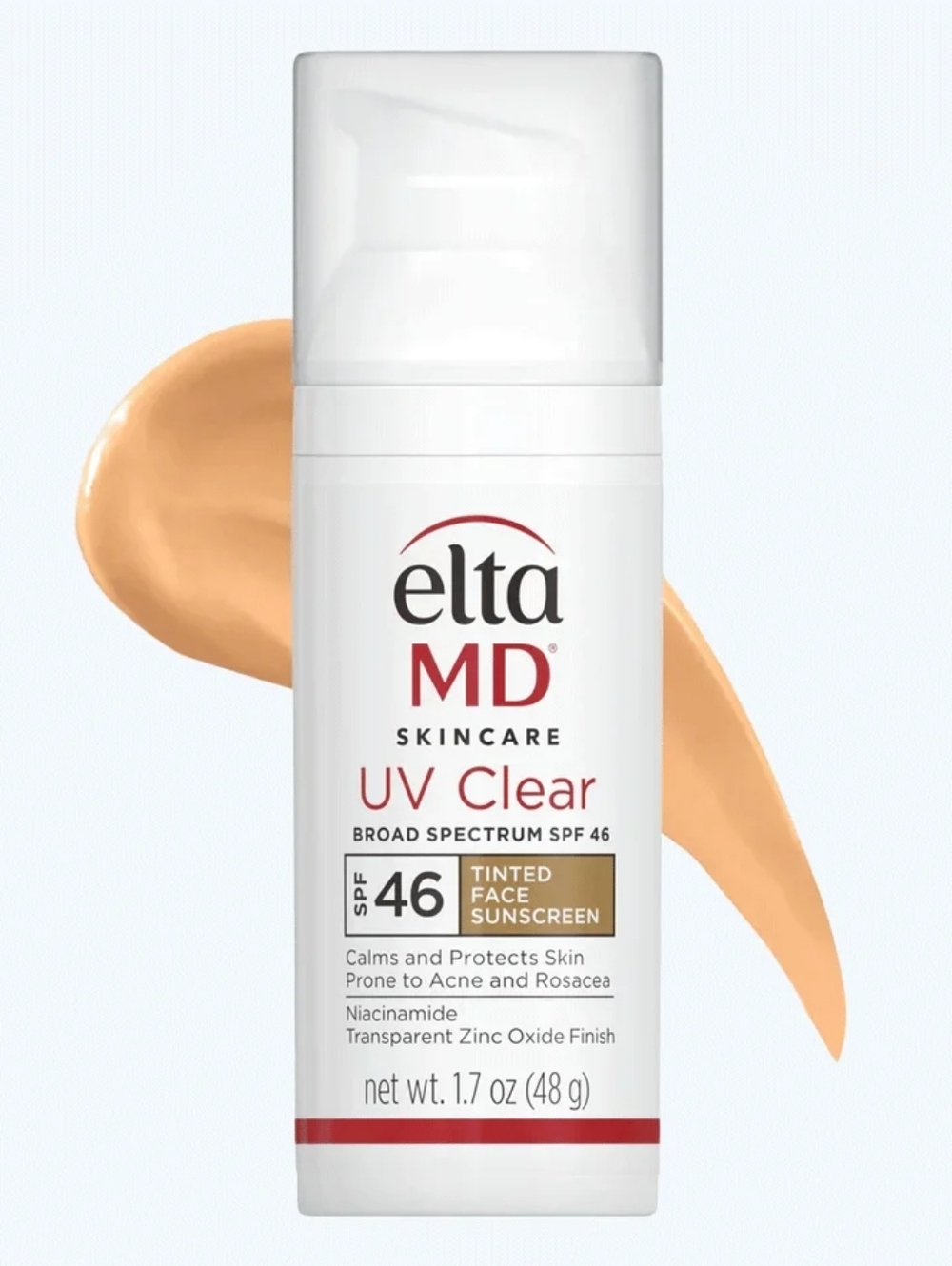 EltaMD UV Clear Tinted Face Sunscreen SPF 46 — 1.7 Oz